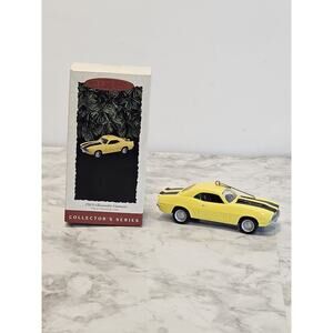 VTG Hallmark 1969 Chevrolet Camaro Classic Cars Christmas Keepsake Ornament 1995